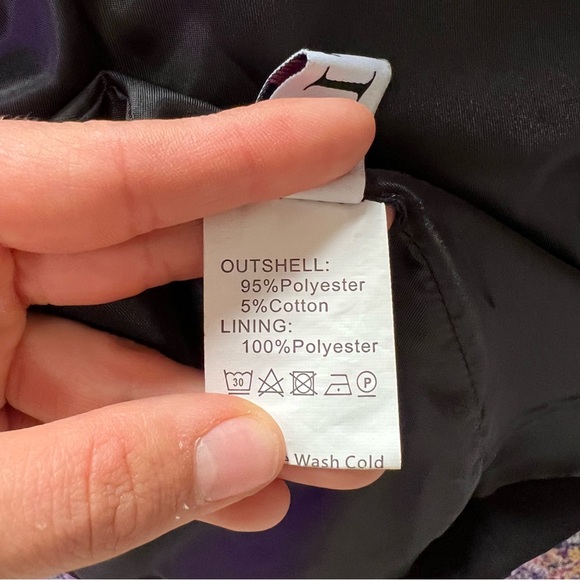 BLACK OVERSIZED BLAZER *Sz S* - Picture 9 of 10